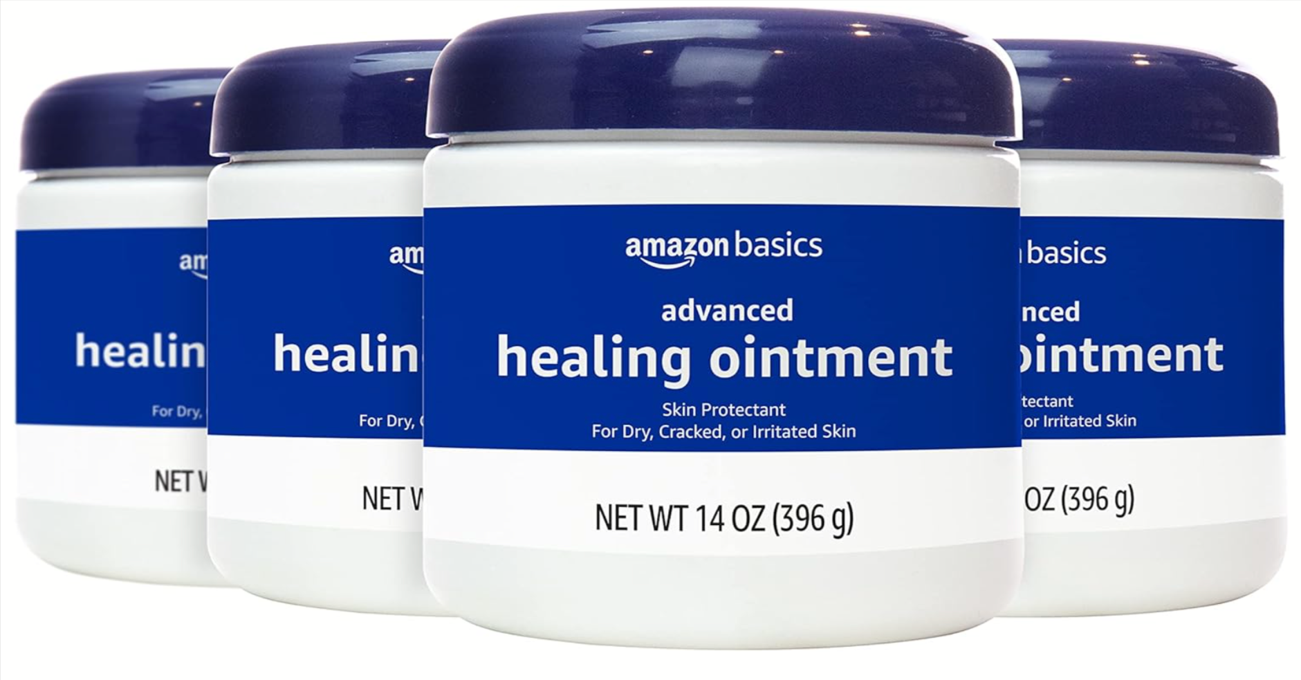 4-Pack 14oz Amazon Basics Advanced Healing Ointment Amazon