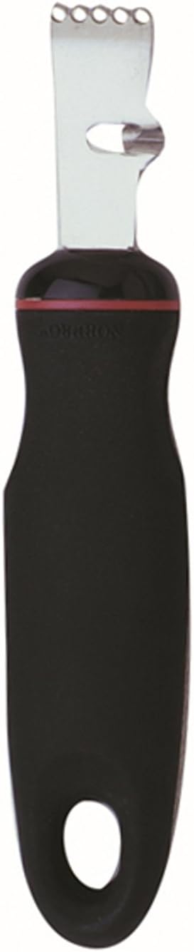 Norpro Grip-Ez Zester/Stripper Stainless Steel, One Size, Black