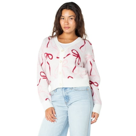 Celebrity Pink Women's and Women's Plus Cardigan Sweater, Sizes XS-4X