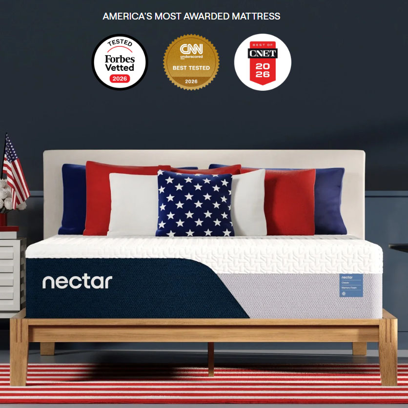 Award-Winning Nectar Mattress, 50% Off