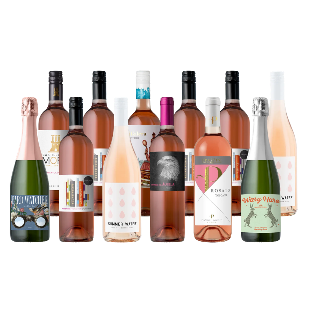 12pk Rose Wines $68