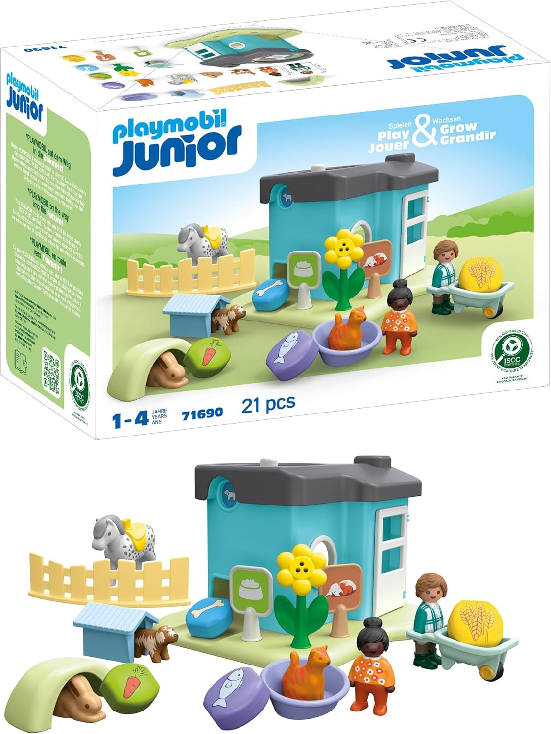 Playmobil Junior: Animal Home with Treat Dispenser