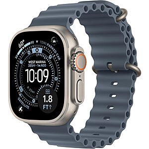 49mm Apple Watch Ultra 3 GPS + Cellular Smartwatch w/ Rugged Titanium Case from $700 + Free S/H