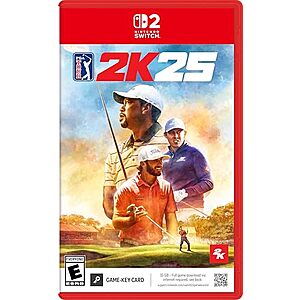 PGA Tour 2K25 (Nintendo Switch 2) $25