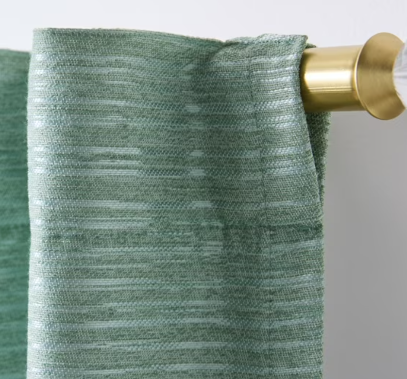 50" x 84" Better Homes & Gardens Striated Luxe Blackout Curtain Panel Walmart