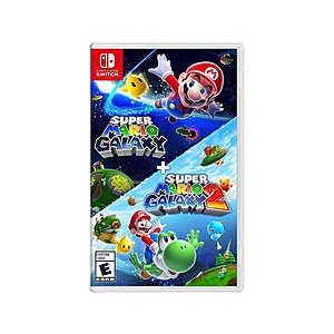 Woot! App: Super Mario Galaxy + Super Mario Galaxy 2 (Switch, International) $49.50 & More + Free S&H w/ Prime