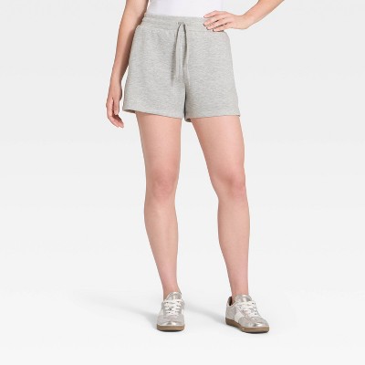 Women's Airy Sleek Shorts 3.5" - All In Motion™ Heathered Gray XS