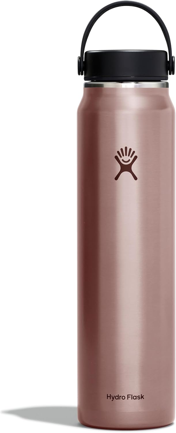 Hydro Flask 40 Oz Lightweight Trail Series Wide Flex Cap Quartz- Hiking Water Bottle