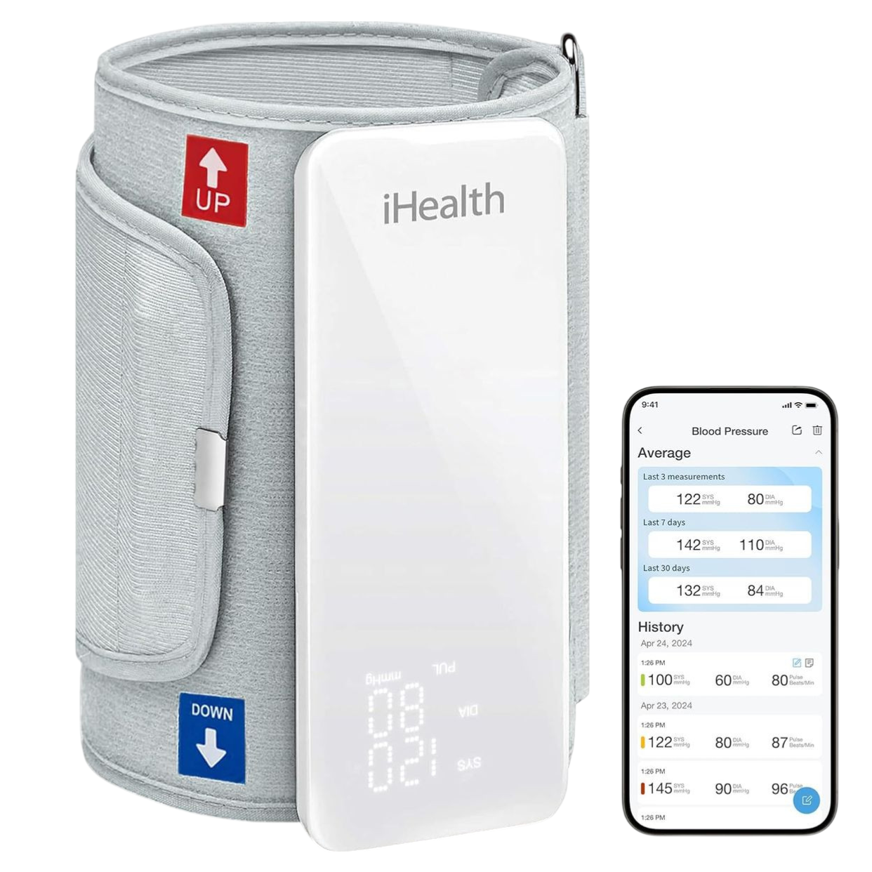 Wireless Blood Pressure Monitor $26