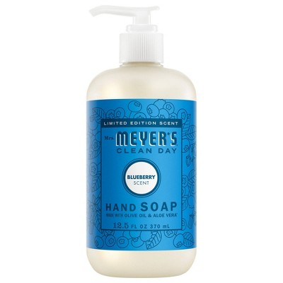 Mrs. Meyer's Clean Day Hand Soap - Blueberry - 12.5 fl oz: Contains Aloe, Paraben-Free, Phthalate-Free