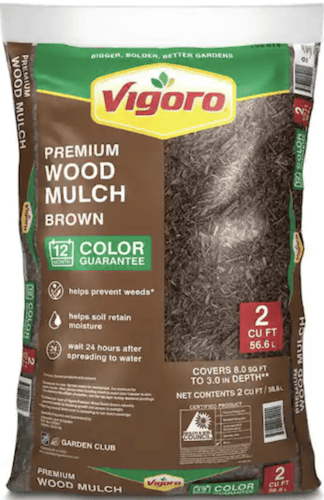 Vigoro 2-Cu. Ft. Bagged Premium Wood Mulch
