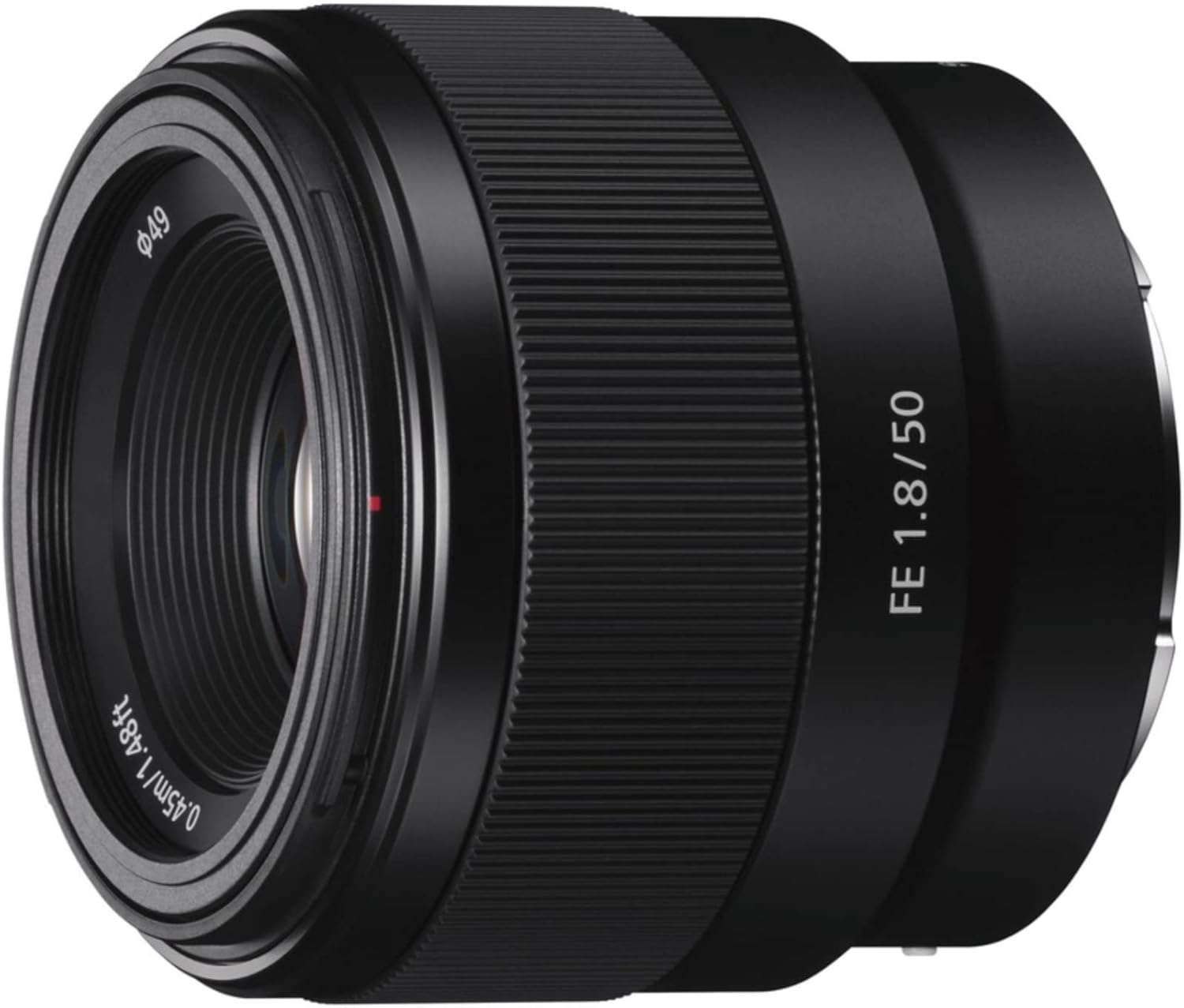 Sony - FE 50mm F1.8 Standard Lens (SEL50F18F), Black
