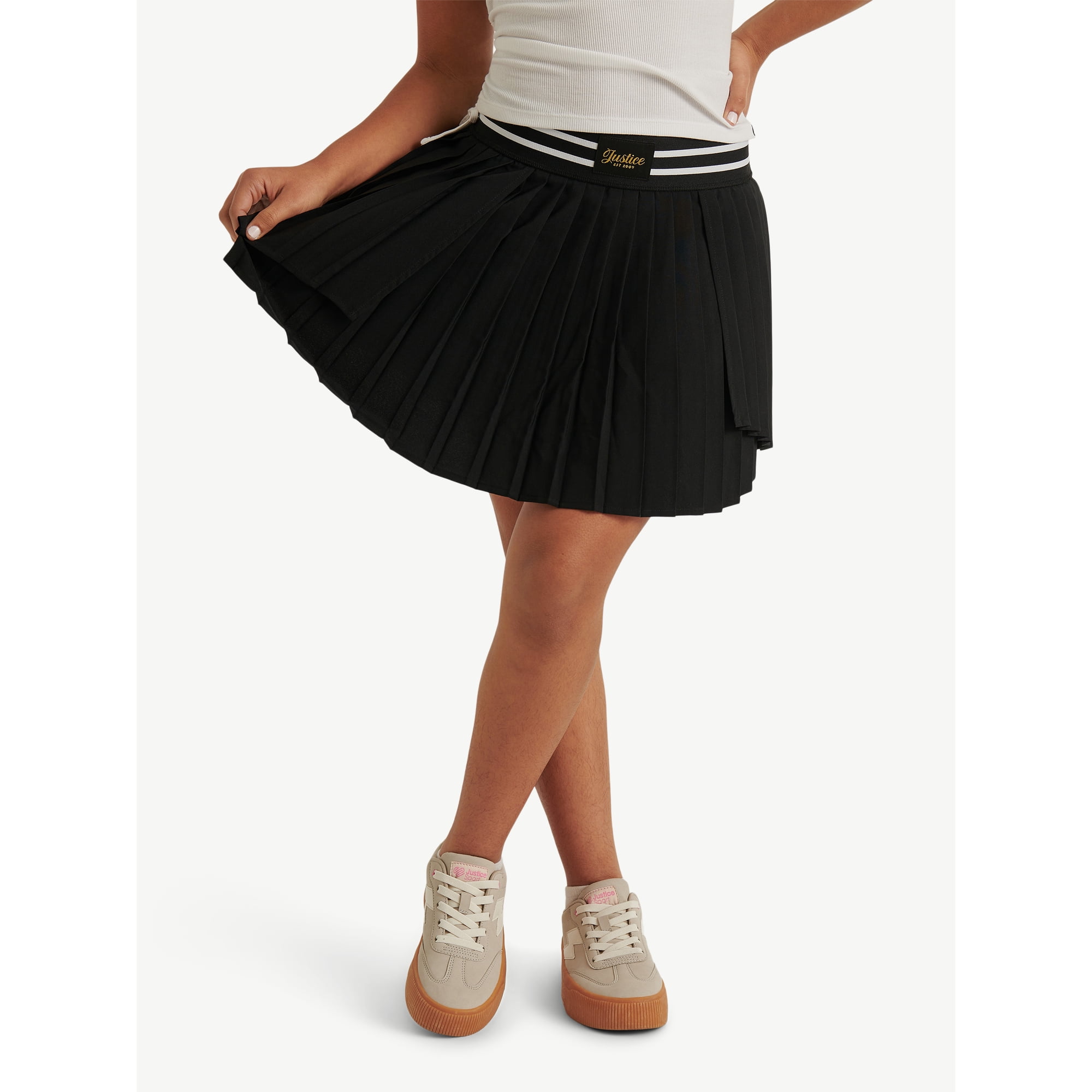Justice Girls Pleated Active Skort, Sizes XS - XLP