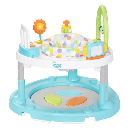 Baby Trend Smart Steps 4-in-1 Bounce N’ Dance Activity Center Walker with Music and Lights