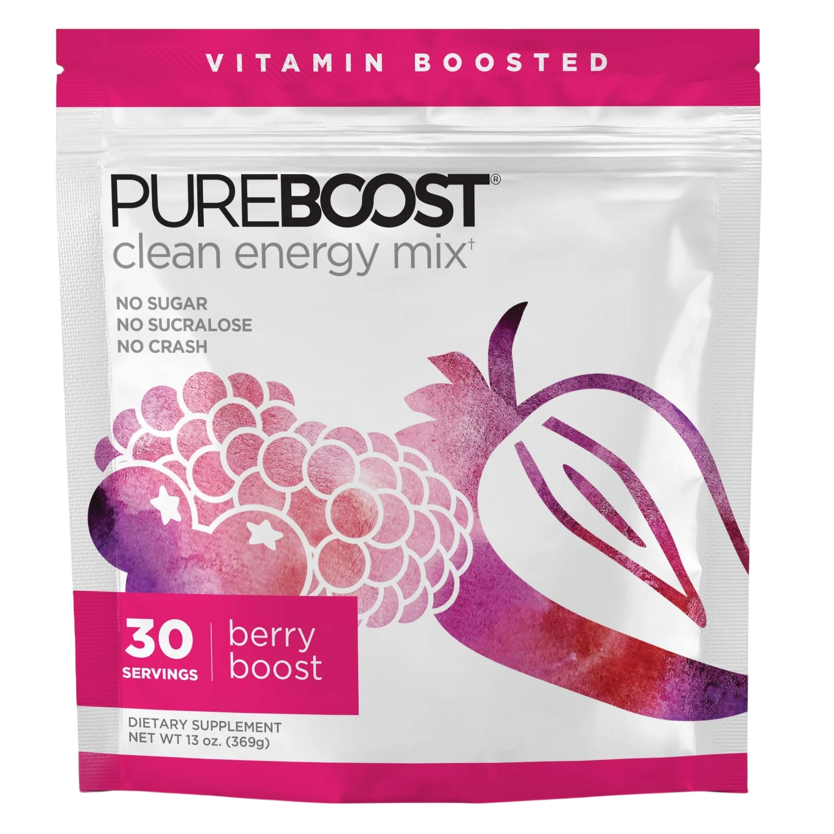 Clean Energy + Hydration, No Crash, $19