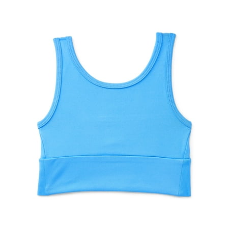 Athletic Works Girls Racerback Sports Bra, Sizes 4-18