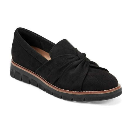Easy Spirit Women's VITALIA eFlex Ruched Slip-On Loafers