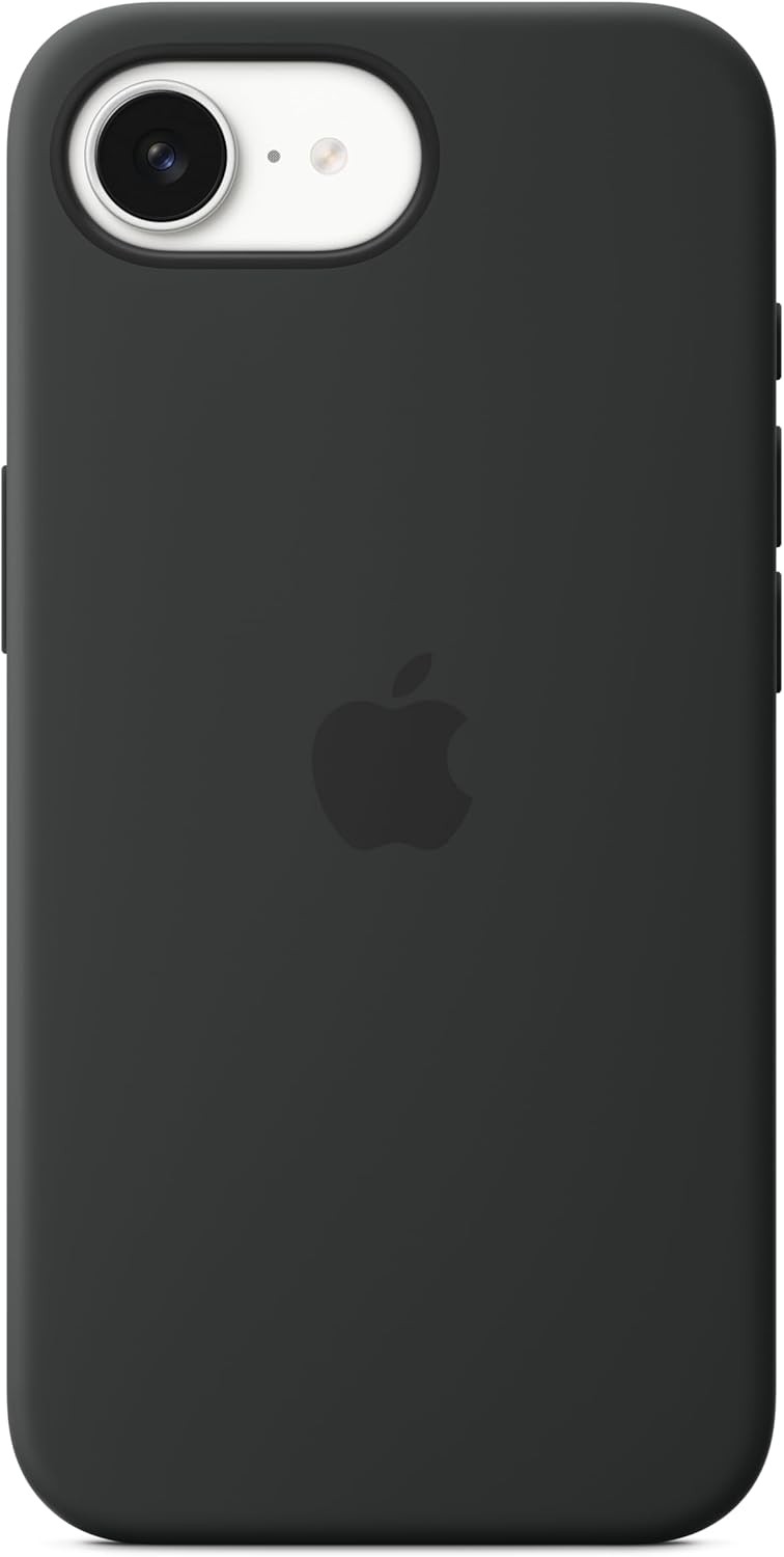 Apple iPhone 16e Silicone Case – Black 