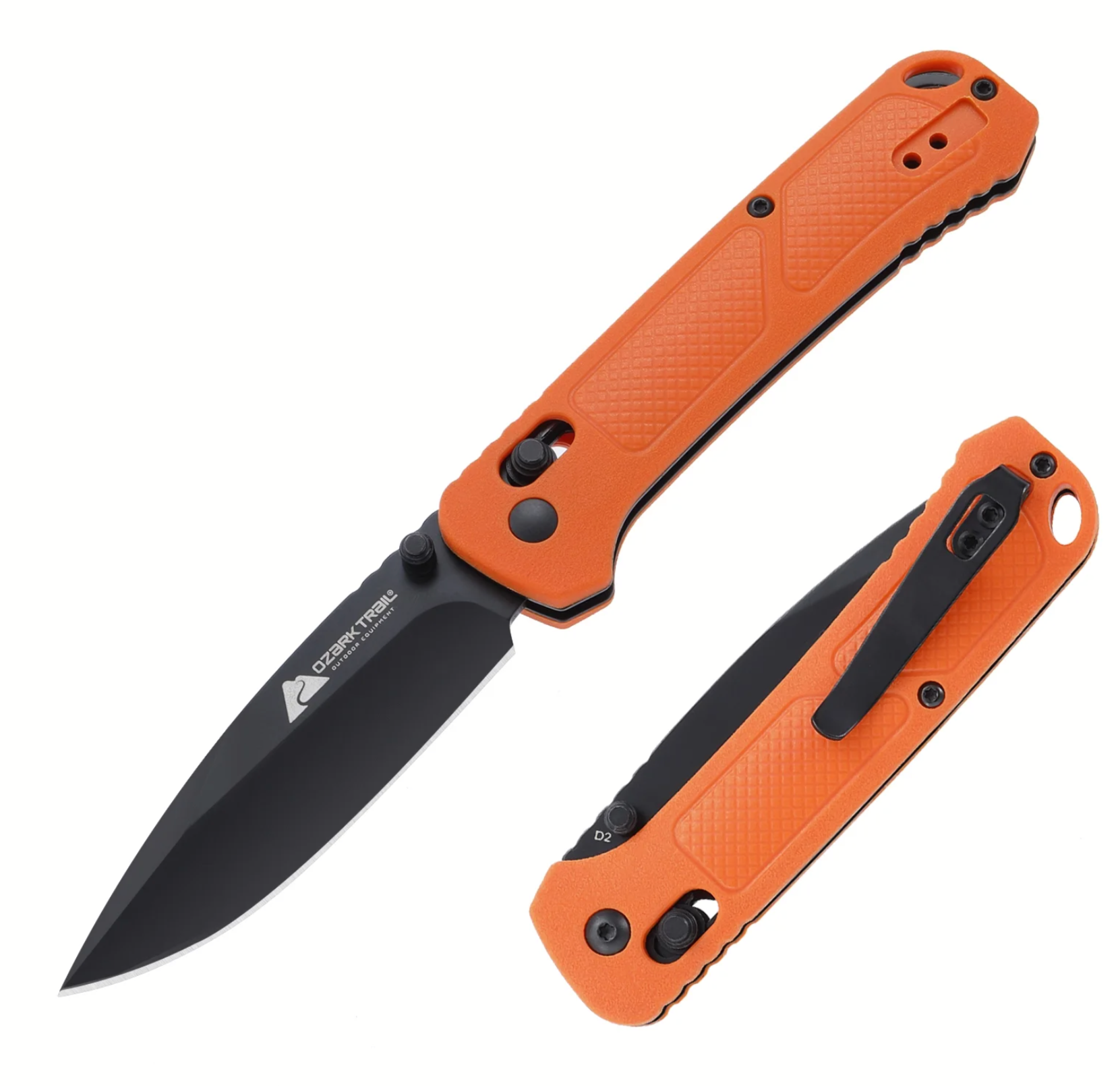 Ozark Trail Slide Lock 7.5" Foldable Pocket Knife Walmart