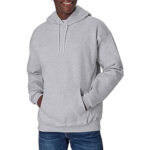 Hanes Men's Ultimate Heavyweight Fleece Hoodie Sweatshirt (Light Steel) $10.75