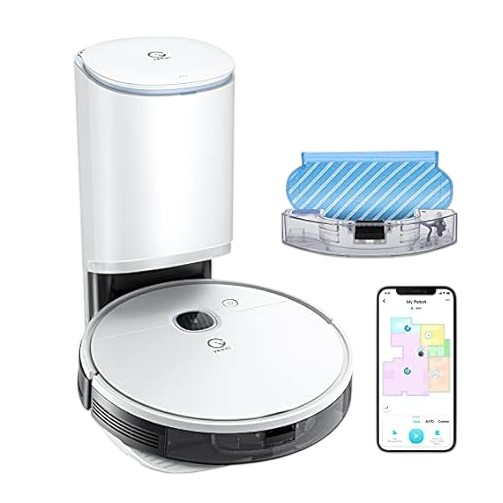 Self-Emptying Robot Vacuum + Mop $100