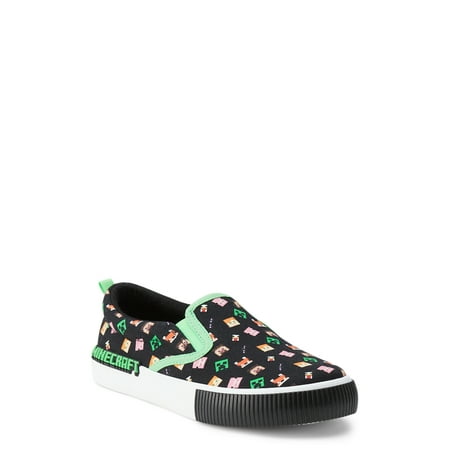 Minecraft Little & Big Kids Slip-On Sneakers