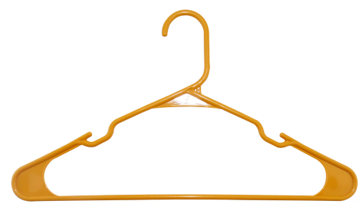 100-Count Mainstays Plastic Notched Adult Hangers Walmart