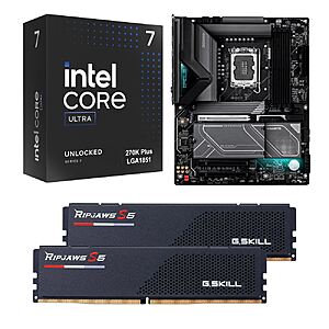 Intel Core Ultra 7 270K Plus + Gigabyte Z890 Eagle MB + 32GB G.Skill DDR5 $600 + Free Pickup