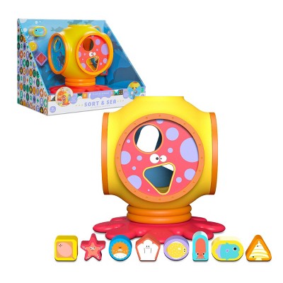 FAO Schwarz Sort & Sea Octupus Sorter - 9pc: Educational Toy for Gross Motor Skills Development
