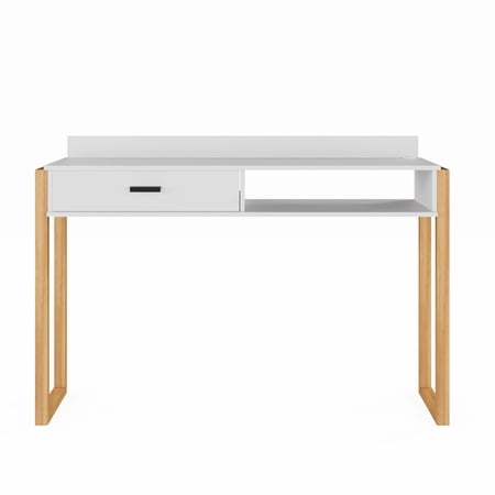 Boahaus Dalton Console Table with Drawer and USB Charging Port, Entryway Table for Living Room or Small Desk